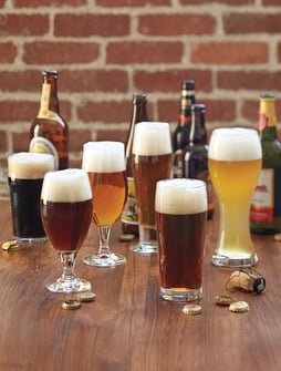 How do I know which beer glass to use for each type of beer?